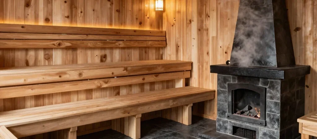 Creating a Cedar Steam Haven Amidst Tropical Humidity