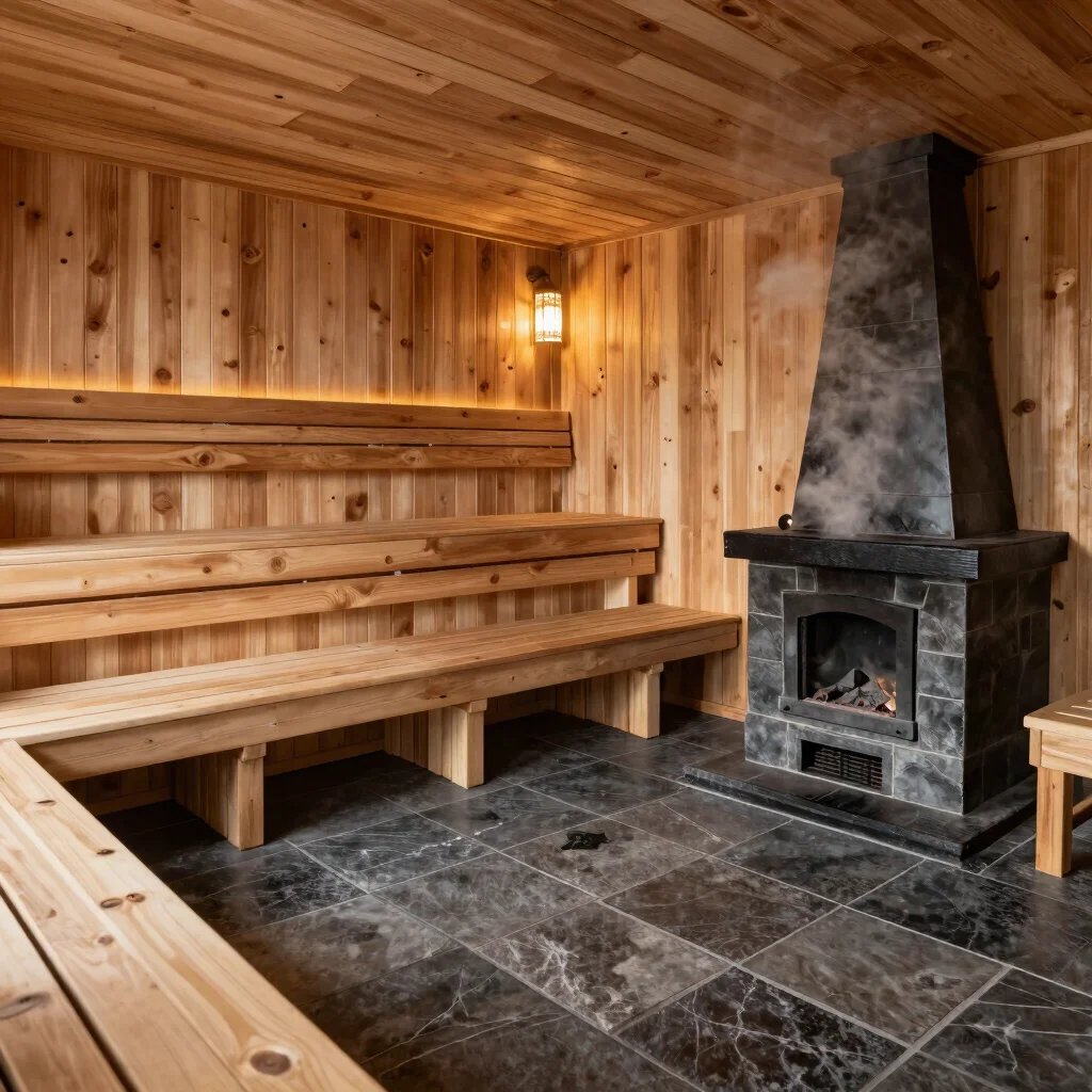 Creating a Cedar Steam Haven Amidst Tropical Humidity